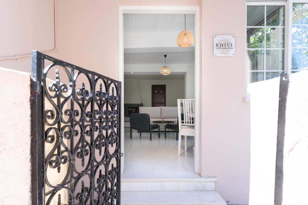 Joyful Secret Garden House Villa Chania  ภายนอก รูปภาพ