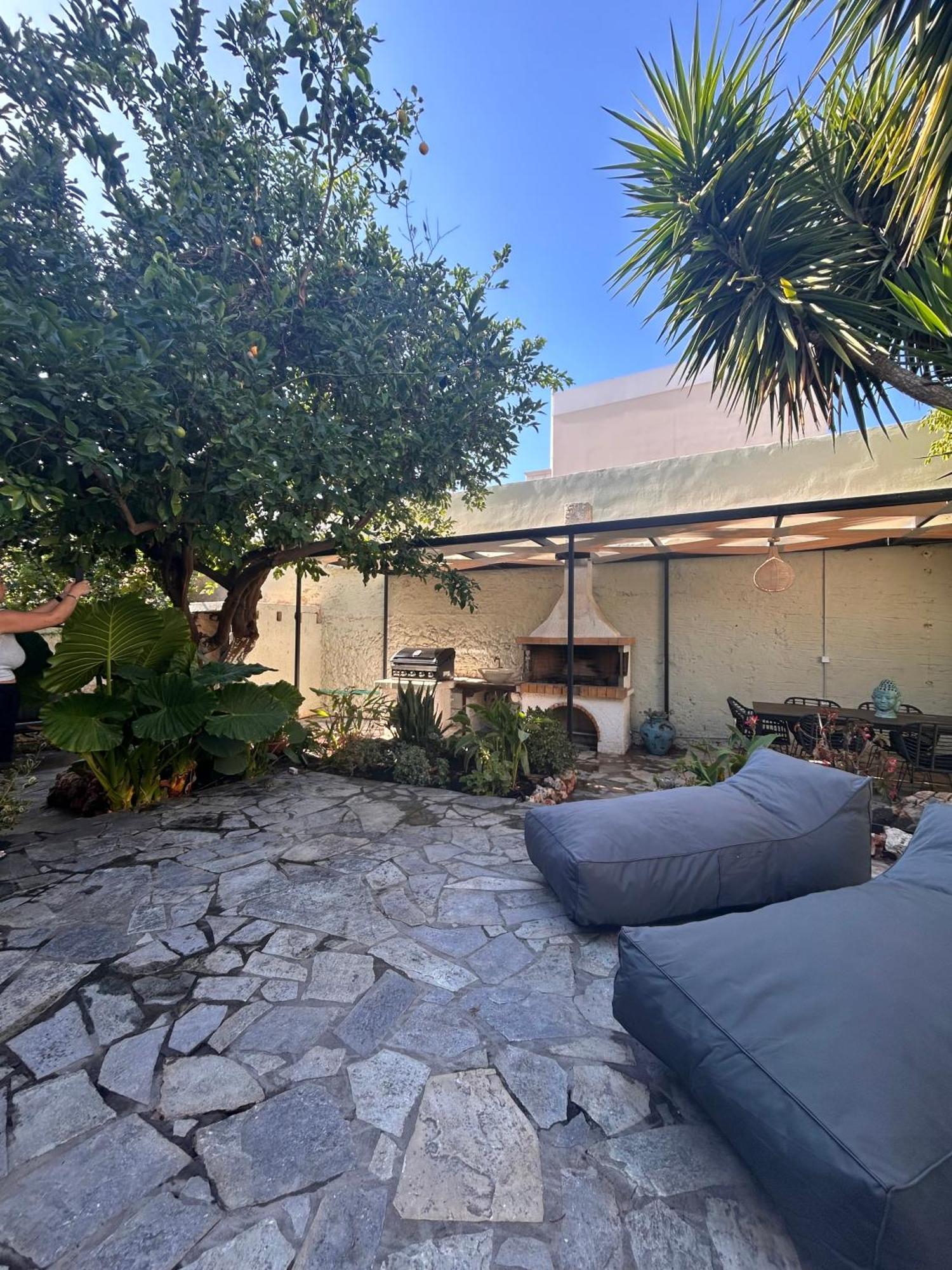Joyful Secret Garden House Villa Chania  ภายนอก รูปภาพ